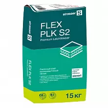 FLEX PLK S2 Плиточный клей высокоэластичный лёгкий, белый 