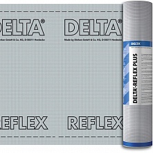 Купить Пароизоляционная плёнка с алюминиевым рефлексным слоем и самоклеящейся лентой DELTA-REFLEX PLUS в Самаре