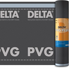 Купить Гидро- и пароизоляционная плёнка с двумя зонами проклейки DELTA-PVG PLUS в Самаре