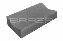 Лоток BRAER, Б1.18.50, серый 